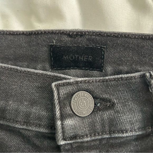 Mother Patch Pocket Rambler Zip Sneak jeans Vroom 27 - Picture 10 of 13